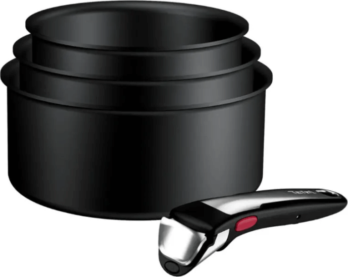 Tefal P0079002 Ingenio Excellence+ 4 részes Serpenyő készlet 16 / 18 / 20 cm - Fekete