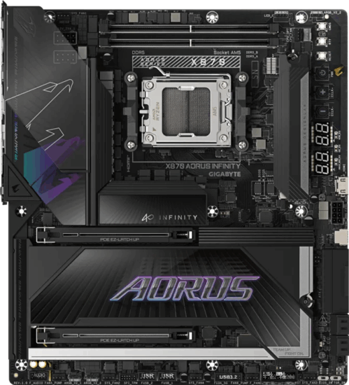 GIGABYTE X870 AORUS INFINITY DDR5 AMD AM5 E-ATX Alpalap GIGABYTE X870 AORUS INFINITY DDR5 AMD AM5 E-ATX Alpalap
