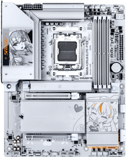 GIGABYTE B850 AORUS ELITE-P ICE DDR5 AMD AM5 ATX Alaplap