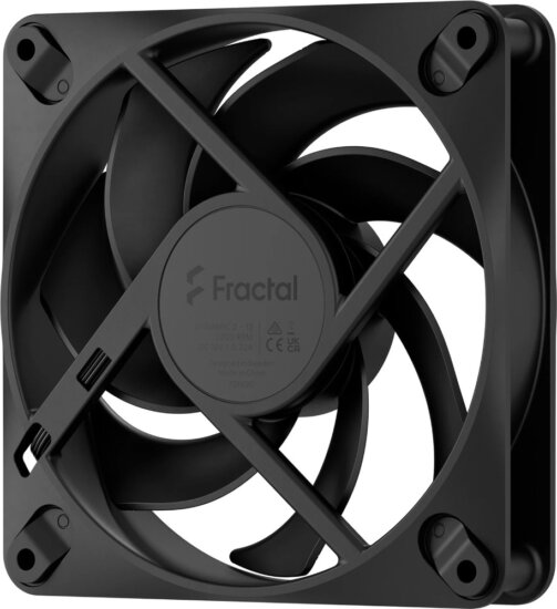 Fractal Design Dynamic 3 120 120mm Rendszerhűtő ventilátor - Fekete