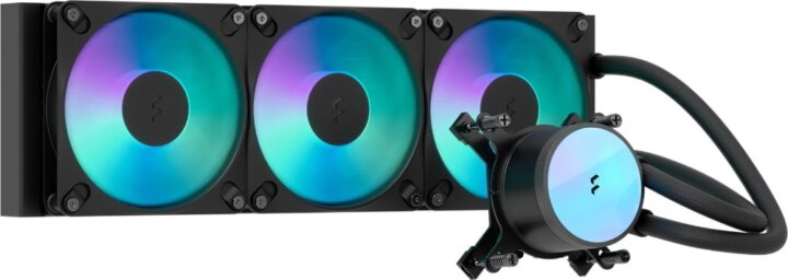 Fractal Design Radius 360mm RGB All In One Univerzális CPU Vízhűtés - Fekete