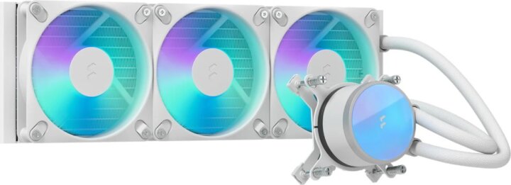 Fractal Design Radius 360mm RGB All In One Univerzális CPU Vízhűtés - Fehér