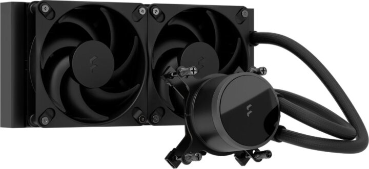 Fractal Design Radius 240mm All In One Univerzális CPU Vízhűtés - Fekete