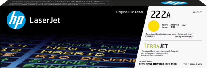 HP 222A Eredeti Toner - Sárga