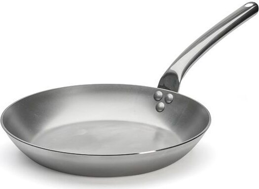 De Buyer Carbone Plus Rozsdamentes acél Sütőserpenyő 28cm - Ezüst