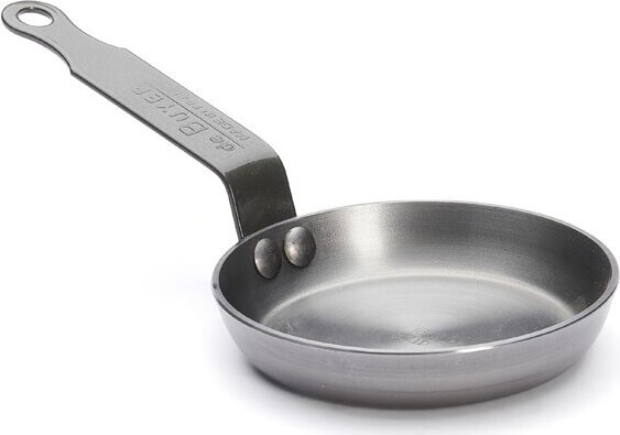 De Buyer Mineral B Mini Palacsinta / Blini Sütő 12cm - Ezüst
