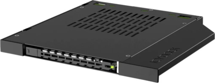 Icy Dock MB411V4PO-2B ToughArmor 2.5" U.2/U.3 NVMe SSD Hot-Swap Beépítő Keret - Fekete
