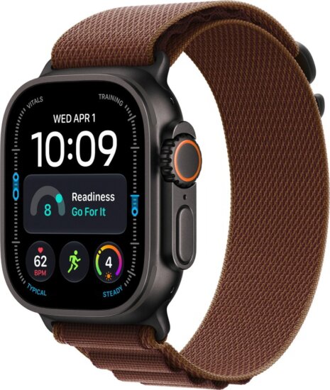 Apple Watch Ultra 4 Cellular Okosóra 49mm L Burgundi Alpine Loop Szíjjal - Fekete / Titán Apple Watch Ultra 4 Cellular Okosóra 49mm L Burgundi Alpine Loop Szíjjal - Fekete / Titán