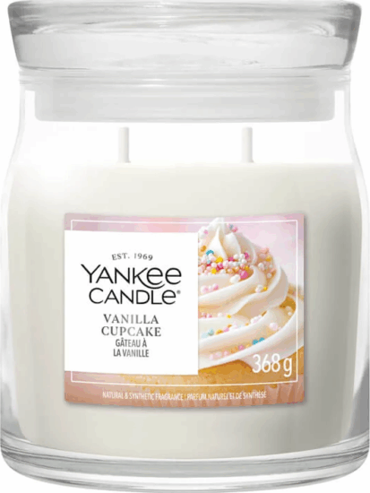 Yankee Candle Vanília Cupcake Illatgyertya 184g - Krém
