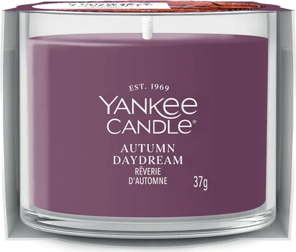 Yankee Candle Autumn Daydream - Őszi Álmodozás Mini Illatgyertya 37g - Lila Yankee Candle Autumn Daydream - Őszi Álmodozás Mini Illatgyertya 37g - Lila