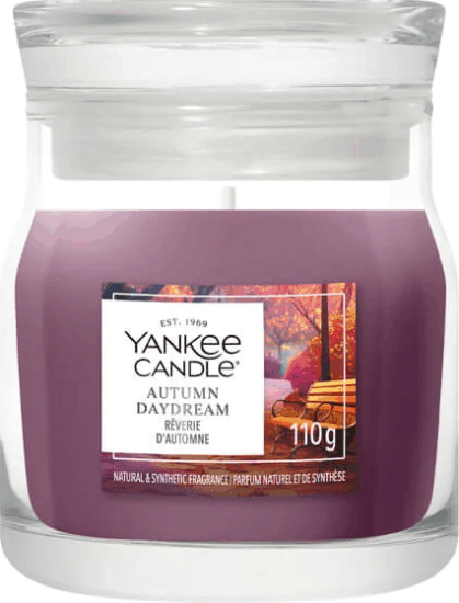 Yankee Candle Autumn Daydream - Őszi Álmodozás Illatgyertya 110g - Lila