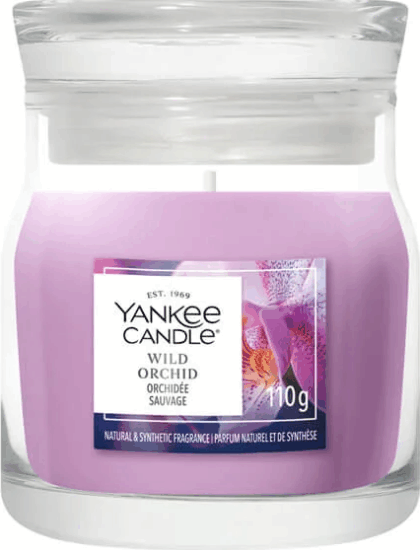 Yankee Candle Wild Orchid Illatgyertya 110g - Lila