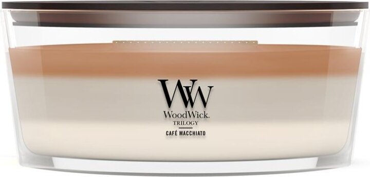 WoodWick Café Macchiato Illatgyertya 453g - Vegyes