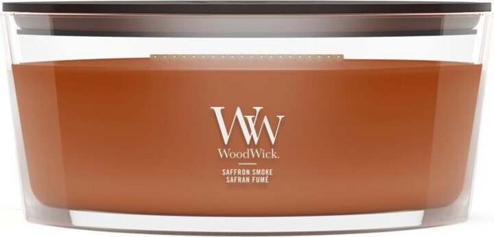 WoodWick Saffron Smoke - Sáfrányfüst Illatgyertya 453g - Barna WoodWick Saffron Smoke - Sáfrányfüst Illatgyertya 453g - Barna
