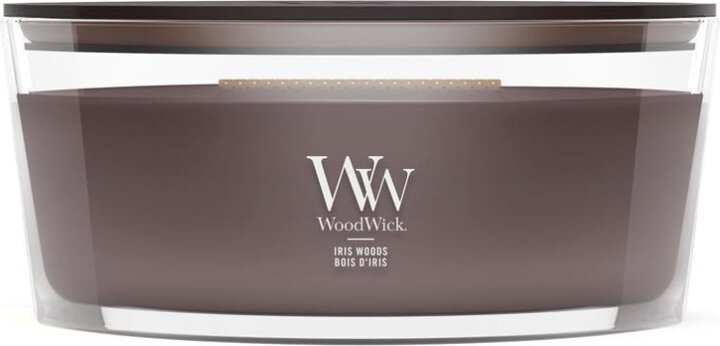 WoodWick Iris Woods - Irisz Erdő Illatgyertya 453g - Barna WoodWick Iris Woods - Irisz Erdő Illatgyertya 453g - Barna