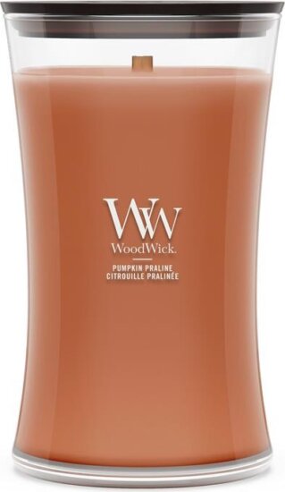 WoodWick Pumpkin Praline - Tökös Praliné Illatgyertya 609g - Barna WoodWick Pumpkin Praline - Tökös Praliné Illatgyertya 609g - Barna