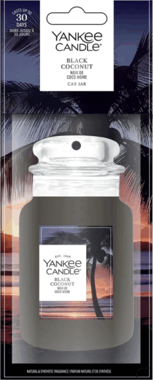 Yankee Candle Black Coconut Autós Illatosító 12g Yankee Candle Black Coconut Autós Illatosító 12g