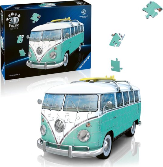 Ravensburger Volkswagen T1 185 Darabos 3D Puzzle