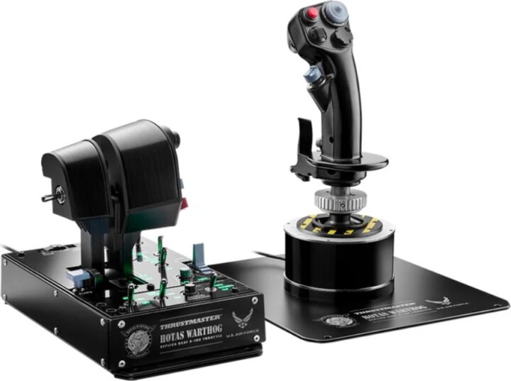 Thrustmaster HOTAS Warthog MKII Repülőszimulátoros Joystick és Gázkar - Fekete (PC)