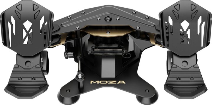 Moza Racing AS019 Flight MRP Repülőszimulátor Pedál - Fekete
