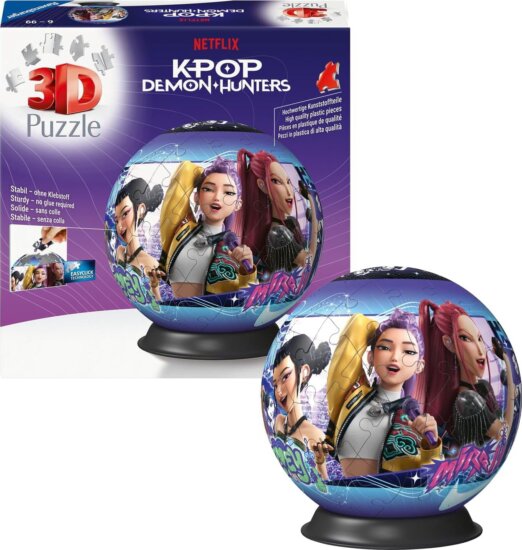 Ravensburger K-Pop Démonvadászok 72 Darabos 3D Puzzle