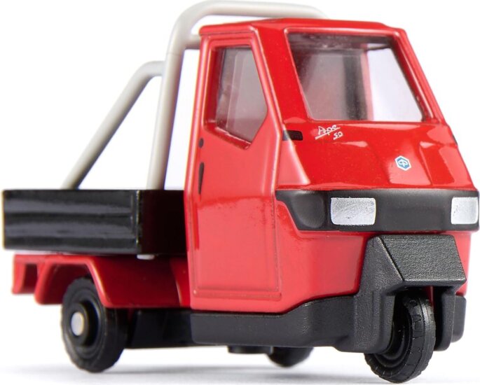 Siku 1122 Piaggio Ape Cross Fém Kisautó - Piros Siku 1122 Piaggio Ape Cross Fém Kisautó - Piros