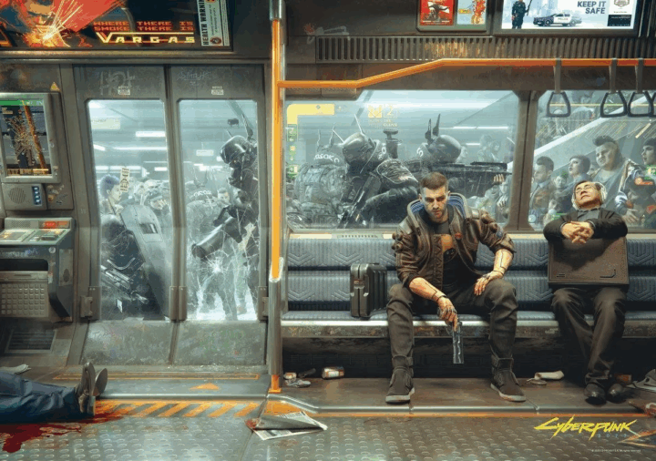Cenega Publishing Cyberpunk 2077 Metró 1000 Darabos Puzzle