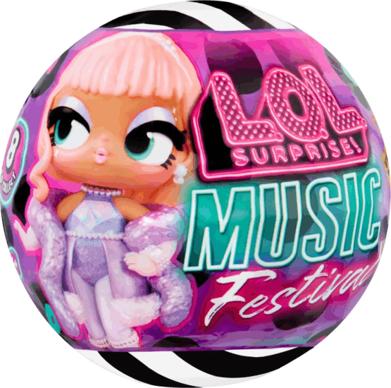 MGA Entertainment L.O.L. Surprise Zenei Fesztivál Tots Meglepetés Játékfigura 7 Kiegészítővel