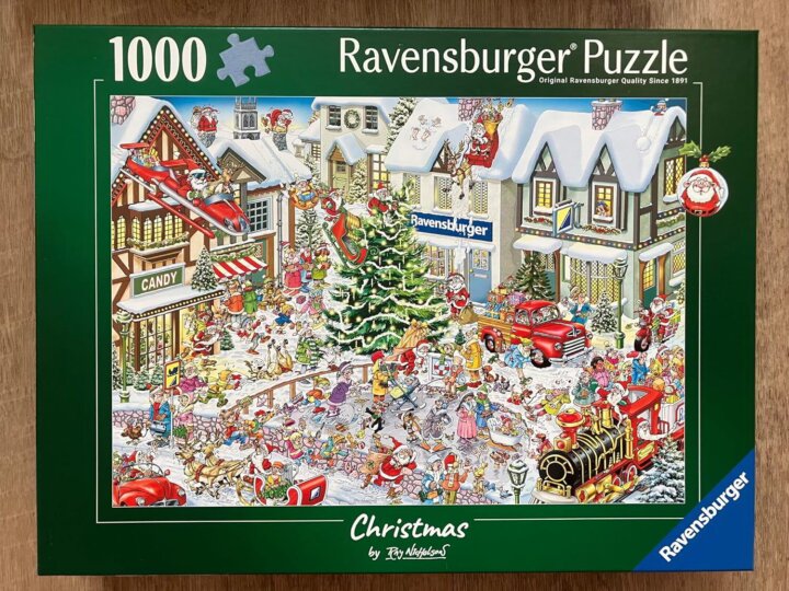 Ravensburger Ray Nicholson Karácsonyi Böngésző 1000 Darabos Puzzle