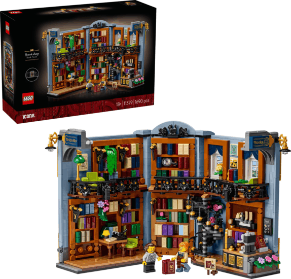 LEGO 11379 Icons - Könyvkuckó: Könyvesbolt