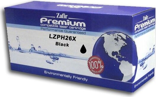 Zafír (HP CF226X) Toner Fekete