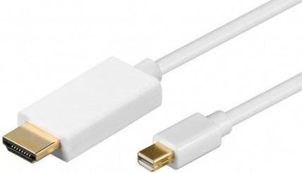 Goobay 52859 DisplayPort M - miniDisplayPort M Adapterkábel 2m Fehér