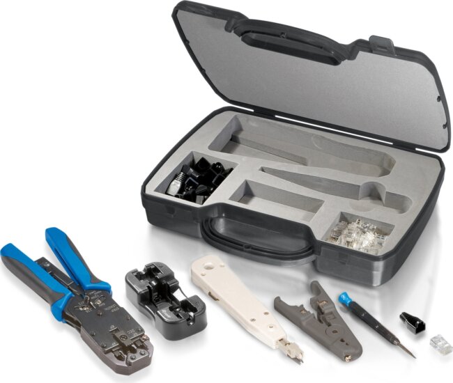 Equip 129504 Professzionális hálózati szerelőkészlet