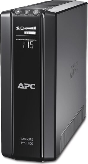 APC Pro 1200VA / 720W Energiatakarékos Vonalinteraktív (Schuko) Back-UPS APC Pro 1200VA / 720W Energiatakarékos Vonalinteraktív (Schuko) Back-UPS