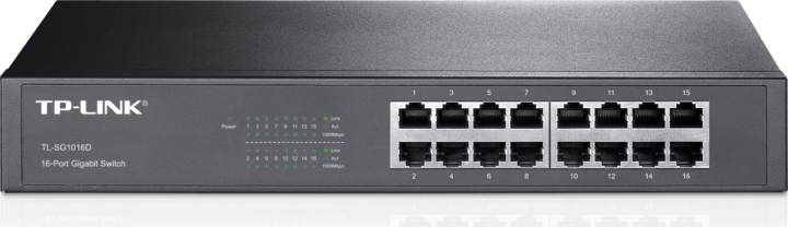 TP-Link TL-SG1016D Gigabit Desktop / Rackmount Switch