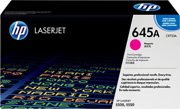 HP 645A Eredeti Toner Magenta