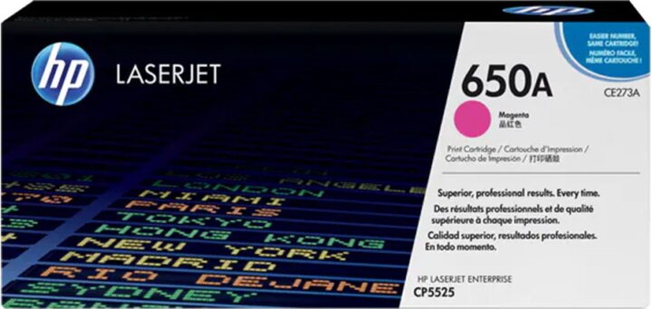 HP 650A CE273A Eredeti Toner Magenta