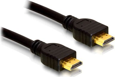 DeLOCK 83352 HDMI v1.4 High Speed kábel Ethernettel 25cm - Fekete