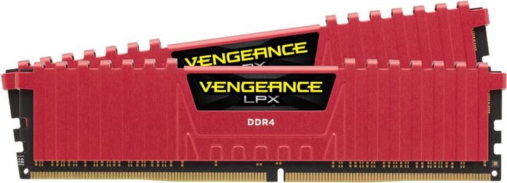 Corsair Vengeance LPX Red - DDR4 16GB 2400MHz (2x8GB) - Memória
