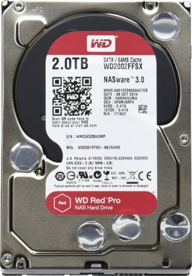 Western Digital 2TB Red Pro SATA3 3.5" NAS HDD Western Digital 2TB Red Pro SATA3 3.5" NAS HDD