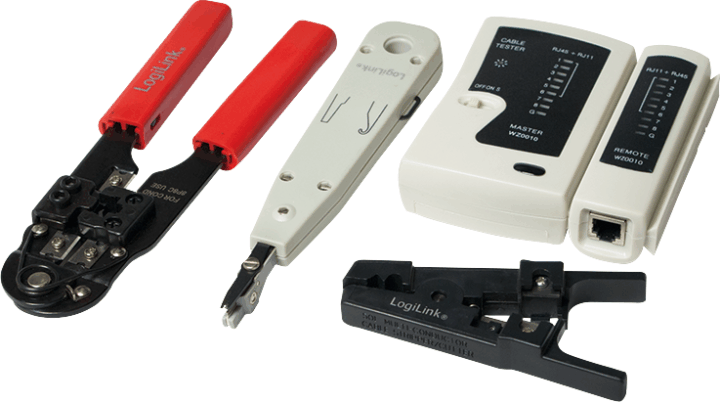 LogiLink Hálózati szerszámkészlet