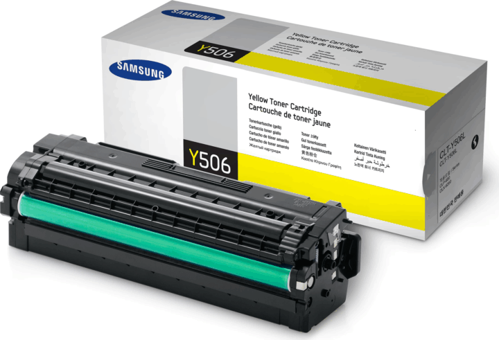 Samsung CLT-Y506L Eredeti Toner Sárga