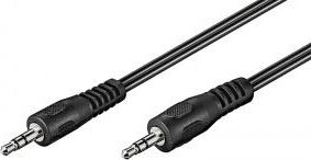 Goobay 3.5mm Jack M - 3.5mm Jack M Audiokábel 10m Fekete Goobay 3.5mm Jack M - 3.5mm Jack M Audiokábel 10m Fekete