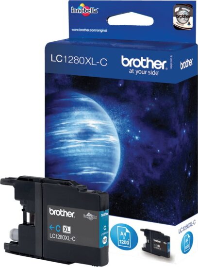 Brother LC-1280XLC Eredeti Tintapatron Cián Brother LC-1280XLC Eredeti Tintapatron Cián