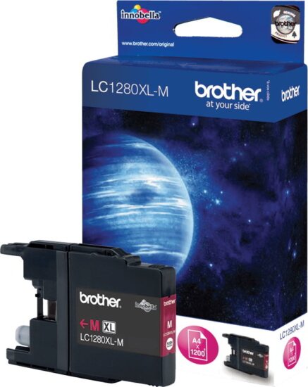 Brother LC-1280XLM Eredeti Tintapatron Magenta Brother LC-1280XLM Eredeti Tintapatron Magenta