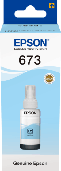 Epson T6735 Eredeti Tinta Világos Cián Epson T6735 Eredeti Tinta Világos Cián