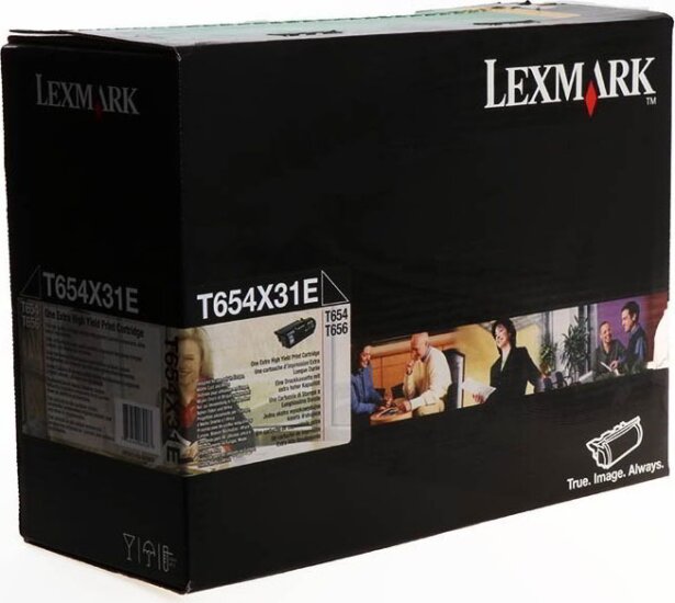 Lexmark T654X31E Corporate Toner Fekete
