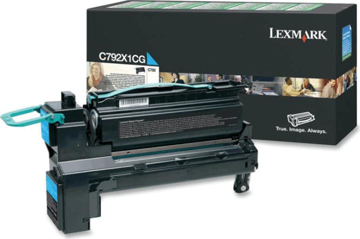 Lexmark C792X1CG Eredeti Toner Cián Lexmark C792X1CG Eredeti Toner Cián