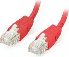Equip U/UTP Cat6 lapos patch kábel 2.0m piros