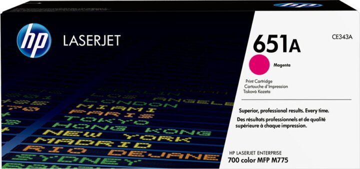HP 651A Eredeti Toner Magenta